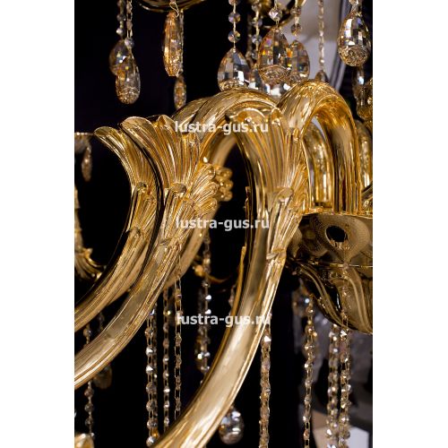 Люстра Венера золото № 30 в Самаре Гусь Хрустальный