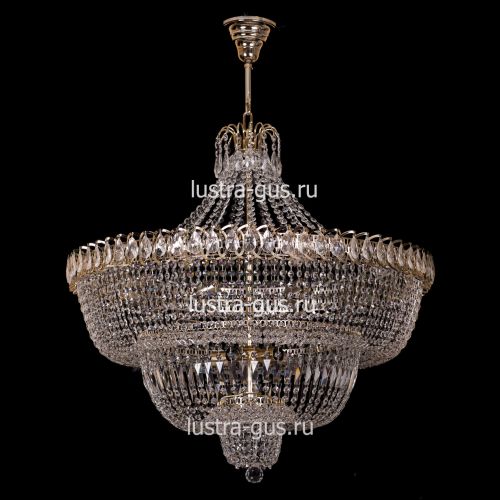 Люстра Водопад большой с подвесом в Самаре Гусь Хрустальный