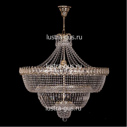 Люстра Водопад большой с подвесом в Самаре Гусь Хрустальный