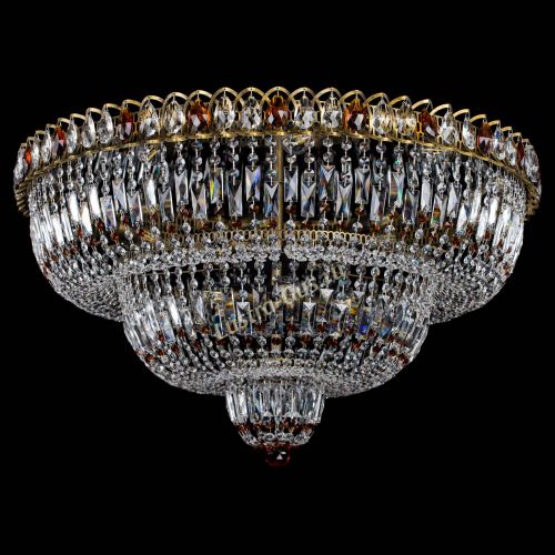 Люстра Водопад Обтикон №15 под бронзу чайная в Самаре Гусь Хрустальный