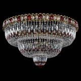 Люстра Водопад Обтикон №15 под бронзу красная в Самаре