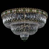 Люстра Водопад Обтикон №15 под бронзу зеленая в Самаре