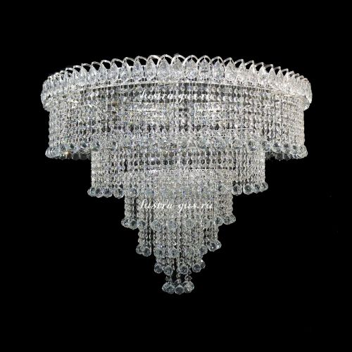 Люстра Водопад с нарядом Каскад в Самаре Гусь Хрустальный