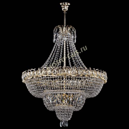 Люстра Водопад с подвесом №11 в Самаре Гусь Хрустальный