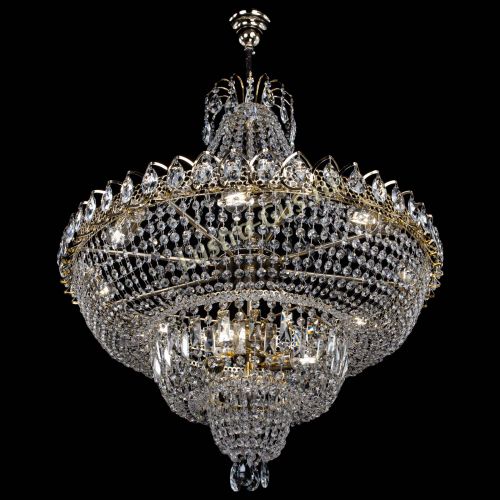 Люстра Водопад с подвесом №11 в Самаре Гусь Хрустальный