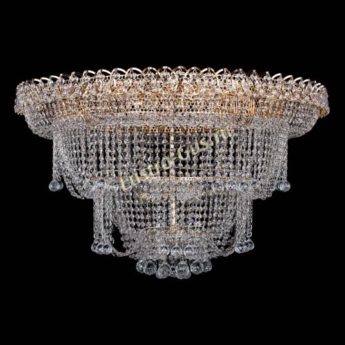 Люстра Водопад Софья большая в Самаре Гусь Хрустальный