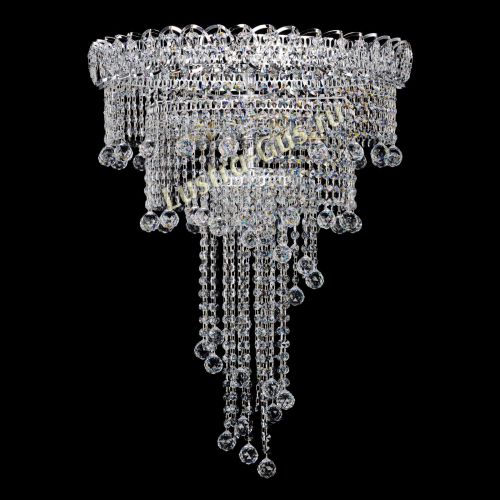 Люстра Водопад Винтаж 5 ламп в Самаре Гусь Хрустальный