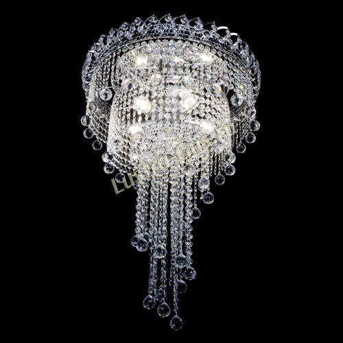 Люстра Водопад Винтаж 5 ламп в Самаре Гусь Хрустальный