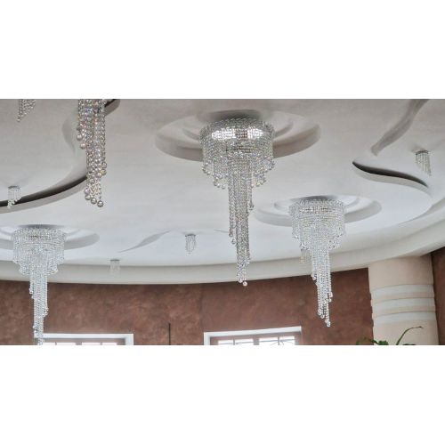 Люстра Водопад Винтаж в Самаре Гусь Хрустальный