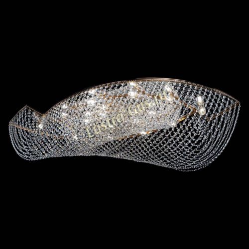 Люстра Хрустальная Волна №14 в Самаре Гусь Хрустальный