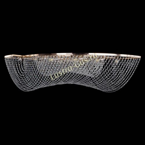 Люстра Хрустальная Волна №14 в Самаре Гусь Хрустальный