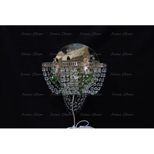 Бра Ромашка Тюльпан зеленая № 2 в Самаре Гусь Хрустальный