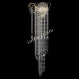 Бра Агата №1 длинная зеленая в Самаре