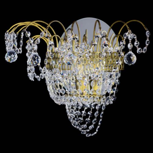 Бра Агата №3 под бронзу с зеркалом в Самаре Гусь Хрустальный