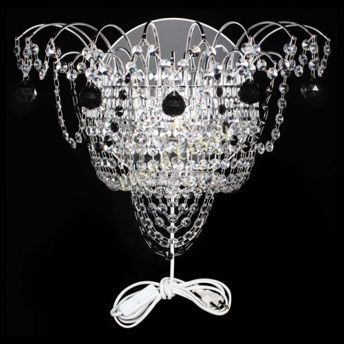 Бра Агата №3 черная в Самаре Гусь Хрустальный