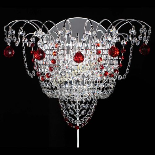 Бра Агата №3 красная в Самаре Гусь Хрустальный