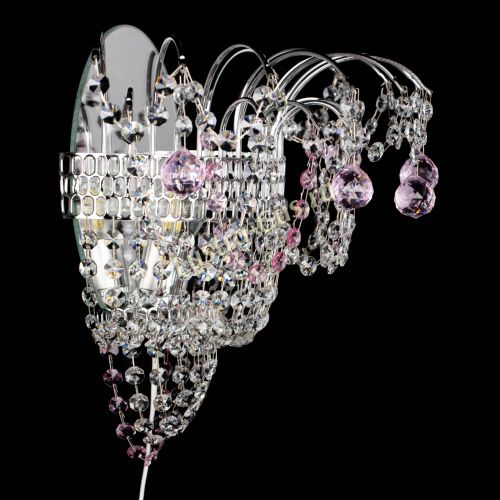 Бра Агата №3 розовая в Самаре Гусь Хрустальный