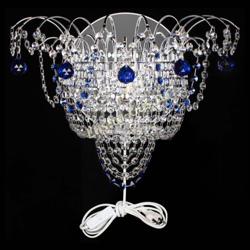 Бра Агата №3 синяя в Самаре Гусь Хрустальный