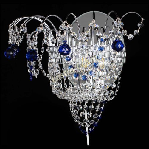 Бра Агата №3 синяя в Самаре Гусь Хрустальный