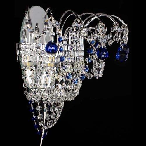 Бра Агата №3 синяя в Самаре Гусь Хрустальный