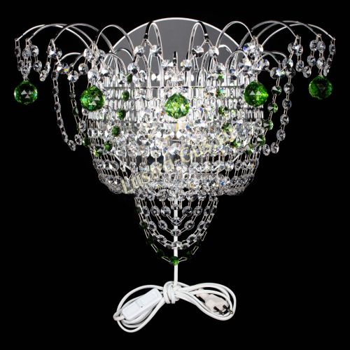 Бра Агата №3 зеленая в Самаре Гусь Хрустальный