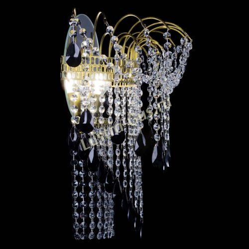 Бра Агата №4 под бронзу Черная в Самаре Гусь Хрустальный