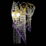 Бра Агата №4 под бронзу Фиолетовая в Самаре