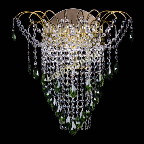 Бра Агата №4 под бронзу Зеленая в Самаре Бра Агата №4 под бронзу Зеленая в Самаре