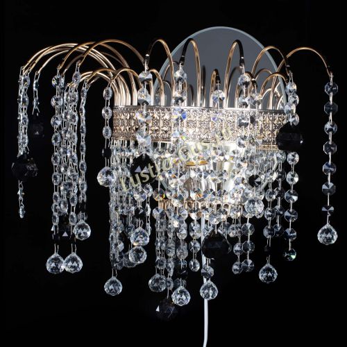 Бра Агата Венеция шар черная в Самаре Гусь Хрустальный