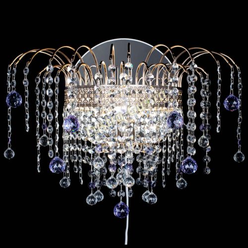 Бра Агата Венеция шар фиолетовая в Самаре Гусь Хрустальный