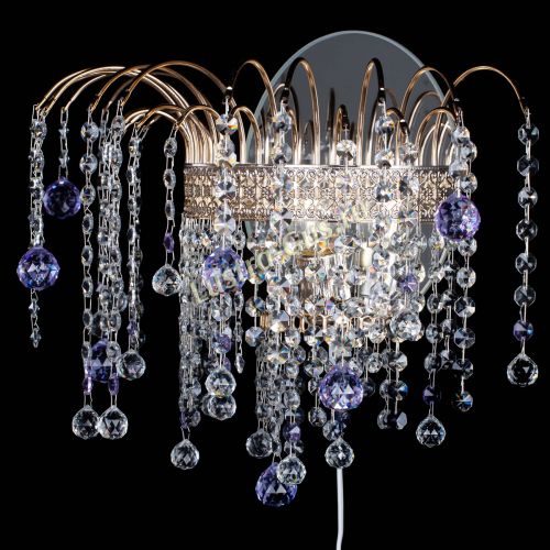 Бра Агата Венеция шар фиолетовая в Самаре Гусь Хрустальный