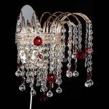 Бра Агата Венеция шар красная в Самаре