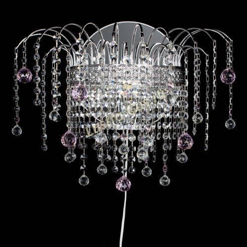 Бра Агата Венеция шар розовая в Самаре Гусь Хрустальный