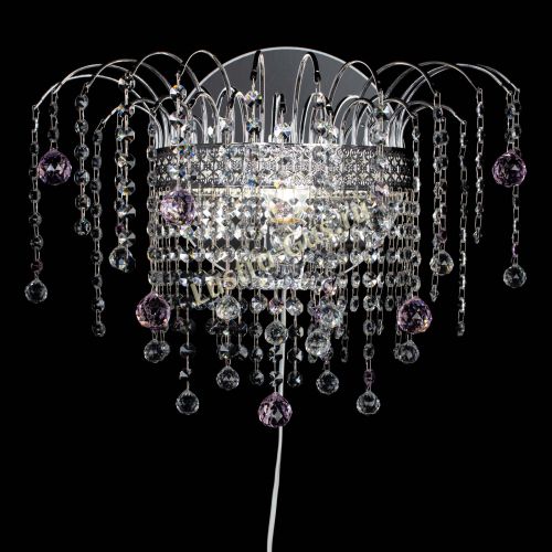 Бра Агата Венеция шар розовая в Самаре Гусь Хрустальный