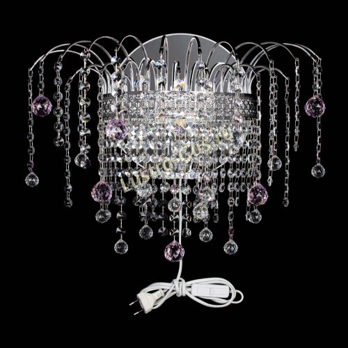 Бра Агата Венеция шар розовая в Самаре Гусь Хрустальный