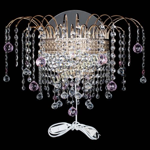 Бра Агата Венеция шар розовая в Самаре Гусь Хрустальный