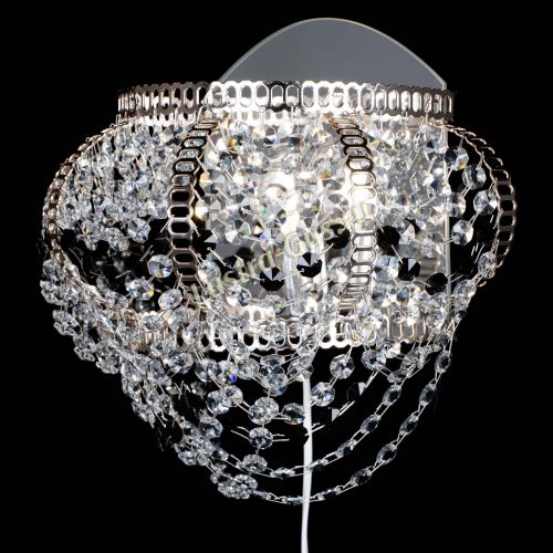 Бра Альфа №1 черная в Самаре Гусь Хрустальный