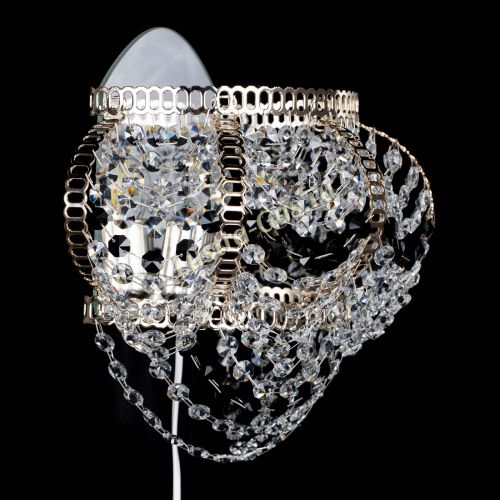 Бра Альфа №1 черная в Самаре Гусь Хрустальный