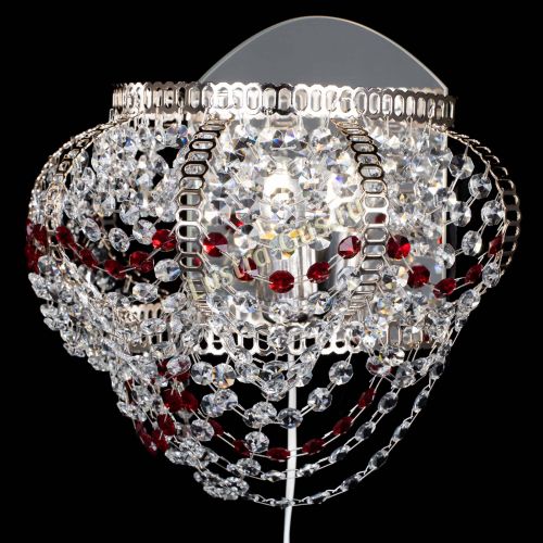 Бра Альфа №1 красная в Самаре Гусь Хрустальный