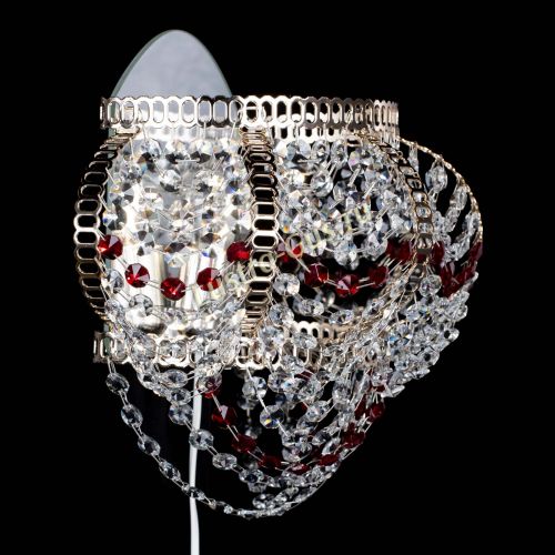 Бра Альфа №1 красная в Самаре Гусь Хрустальный