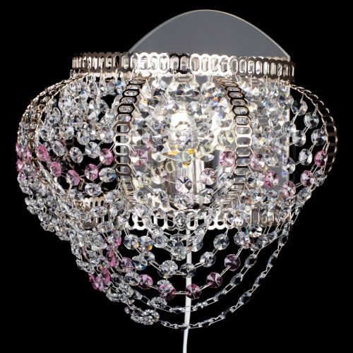 Бра Альфа №1 розовая в Самаре Гусь Хрустальный