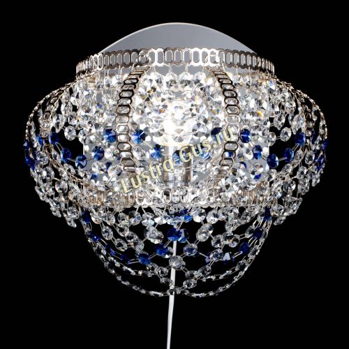 Бра Альфа №1 синяя в Самаре Гусь Хрустальный