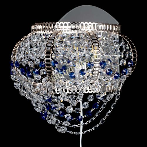 Бра Альфа №1 синяя в Самаре Гусь Хрустальный