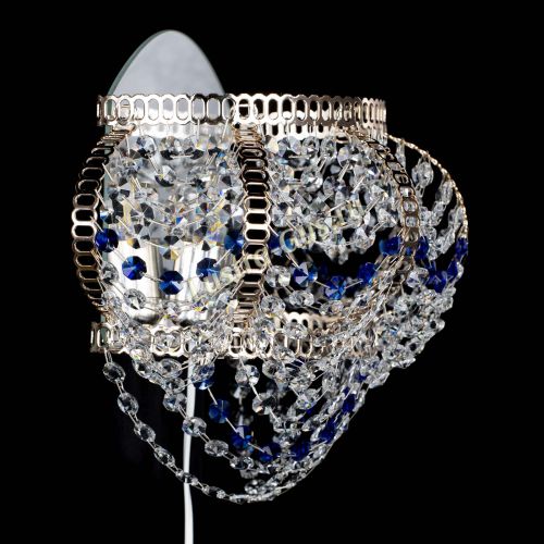 Бра Альфа №1 синяя в Самаре Гусь Хрустальный