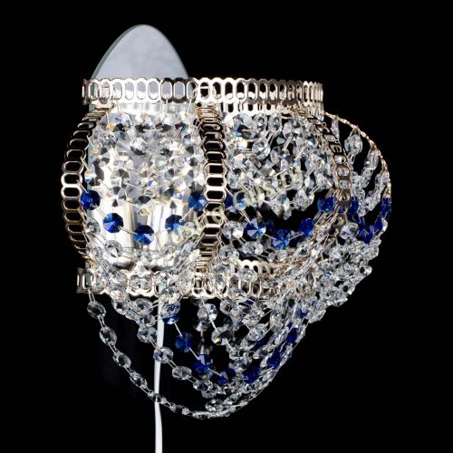 Бра Альфа №1 синяя в Самаре Гусь Хрустальный