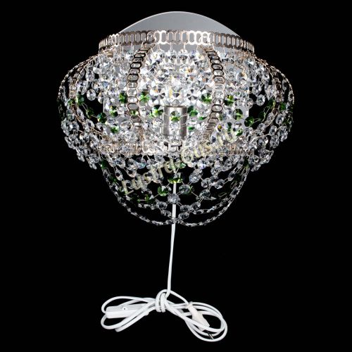 Бра Альфа №1 зеленая в Самаре Гусь Хрустальный