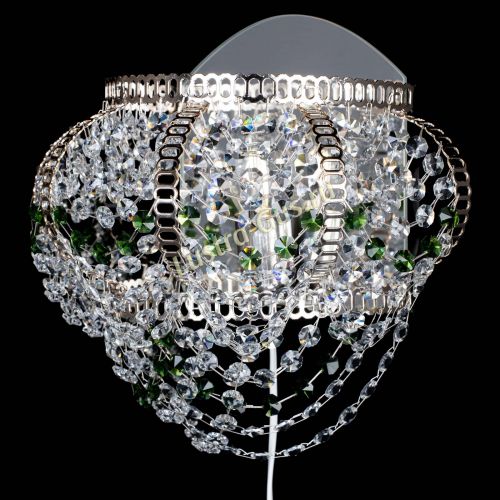 Бра Альфа №1 зеленая в Самаре Гусь Хрустальный