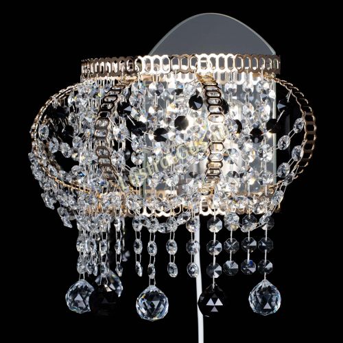 Бра Альфа №2 черная в Самаре Гусь Хрустальный