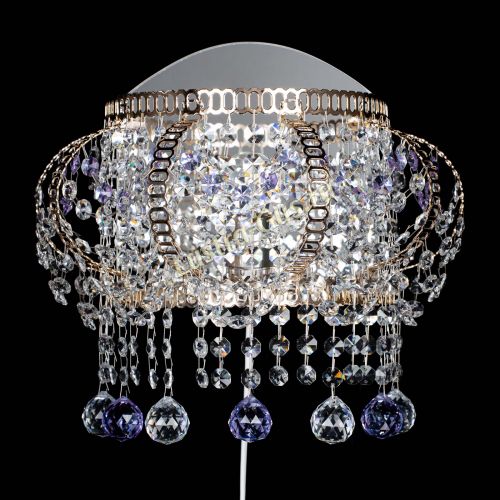 Бра Альфа №2 фиолетовая в Самаре Гусь Хрустальный