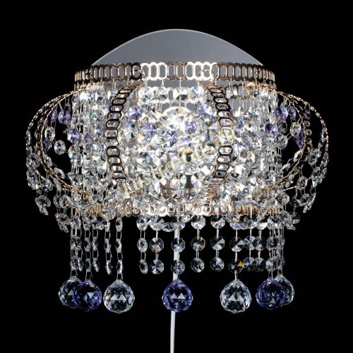 Бра Альфа №2 фиолетовая в Самаре Гусь Хрустальный